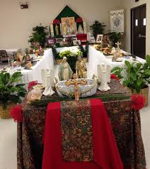 St Joseph S Table In Lebleu Settlement Lake Charles La Table Decorations Table Decor