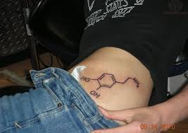 The skull theme brings an ominous look to the geometric artwork, giving it a scary and dark meaning. 30 Dopamine Tattoo Designs Body Art Guru