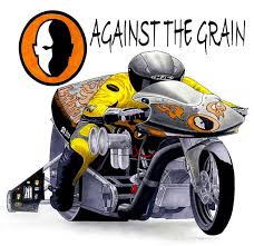 How to draw an old man riding a motorcycle? Drag Bike Cartoon Drawing By Lyle Brown