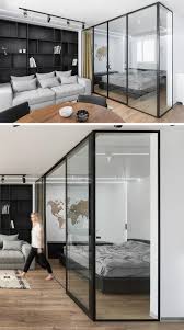 This blog is a narration of my love for sound. A Glass Enclosed Bedroom Creates A Slightly Separate Space Inside This Small Apartment