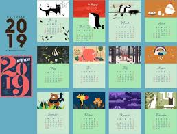 Free download 1000+ calendar templates in 199+ different categories. 2019 Calendar Template Nature Theme Rectangular Isolation Free Vector In Adobe Illustrator Ai Ai Format Encapsulated Postscript Eps Eps Format Format For Free Download 6 74mb