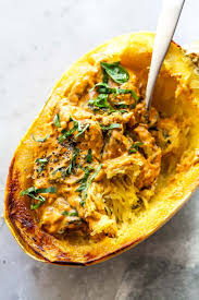 Spaghetti Squash With Vegan Vodka Sauce Recipe Spaghetti Squash Vegan Spaghetti Squash Recipes