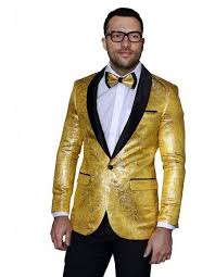 Free shipping & free returns. Mens Single Breasted Gold Suit Jacket Gold Tuxedos Mensusa