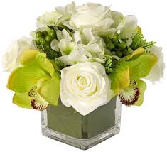 Top 20 Best Artificial Wedding Centerpieces Bouquets Heavy Com Perfect when you want to throw a a beautiful large contemporary floral arrangement in a decorative rectangular box featuring a flared top part and a bottom with embossed floral motifs. best artificial wedding centerpieces