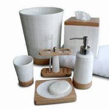Discover bathroom accessories on amazon.com at a great price. Ceramic Bath Accessories Set With Solid Wood And Elegant Pattern Global Sources