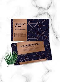 Golden Geometric Line Business Card Template Image Picture Free Download 465474507 Lovepik Com