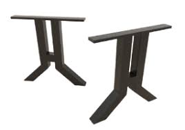 These are made using 3 x 3 square steel tubing. Custom Made Metal Table Table Legs Supplier Hairpin Legs Table Legs