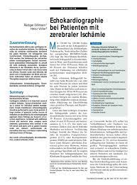 Anlagen hinzufügen und direkt herunterladen. Echokardiographie Bei Patienten Mit Zerebraler Ischamie