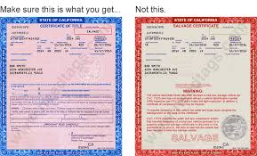 Maybe you would like to learn more about one of these? Registering A Car With A Salvage Title Not A Salvage Certificate