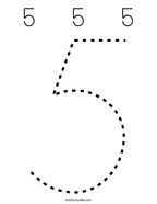 Click on the numbers to have them open in a new printable window. Number 5 Coloring Pages Twisty Noodle