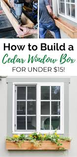 Buy iron window boxes direct from uk manufacturer. Easy 15 Fixer Upper Style Diy Cedar Window Boxes Window Boxes Diy Cedar Window Boxes Window Planter Boxes