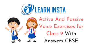 Active vs passive voice examples. Active And Passive Voice Exercises For Class 9 With Answers Cbse