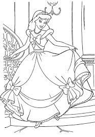 Cinderella Is Happy With Her Gown In Princesses Birthday Coloring Pages Bulk Col Disney Princess Coloring Pages Disney Coloring Pages Princess Coloring Pages