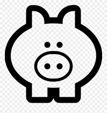 Download Pig Svg Pig Svg Png Icon Free Download 559290 Onlinewebfonts Piggy Icon Clipart 1329509 Pinclipart