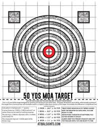 free printable paper targets atibal optics