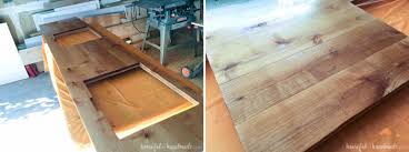 Next take careful measurements of the sides of the template. How To Build Protect A Wood Vanity Top Houseful Of Handmade