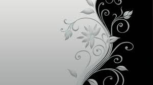 Vector Flower Black And White White Flower Wallpaper Abstract Abstract Flowers
