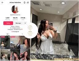 Ariana Valentine - g0ldenariana Tiktok Star Leaked Nudes - Porn Pack