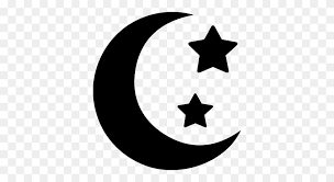 Night Half Moon Stars Nature Cloud Moon Icon Moon And Stars Clipart Black And White Stunning Free Transparent Png Clipart Images Free Download