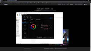 Download and install aura sync software through the homepage. How To Install Asus Aura Youtube