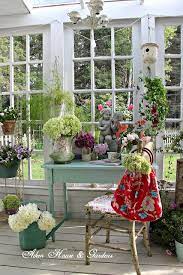 Our Little Conservatory Aiken House Amp Gardens French Country Rug Garden Room Decor