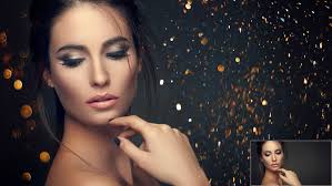 135 Glitter Overlays, Blowing Glitter, Floating Dust, Gold Blue Dust  Particles Effect, Sparkling Dust, Lights, Ray, Bokeh Dust