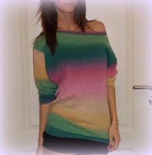 Verkaufe regenbogen pullover von h&m in gr.122/128. Regenbogen Pullover Oversize Bunt H M 34 Xs Langarmlig Kleiderkorb De