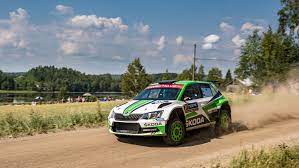 Ott tänak, martin järveoja, hyundai motorsport hyundai i20 coupe wrc. Neste Rally Finland Kalle Rovanpera And Skoda Leading Wrc 2 O C Veiby Fighting For Podium Skoda Storyboard