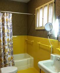 Yellow bathroom decor tile bathroom bathroom decor small bathroom retro bathrooms yellow bathrooms cheap bathroom makeover bathroom design yellow bathroom tiles. 33 Vintage Yellow Bathroom Tile Ideas And Pictures 2021