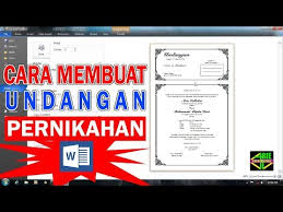 Microsoft office word tidak seharusnya digunakan untuk pekerjaan desain grafis, karena untuk itu dsini saya akan membagikan 10 template undangan pernikahan word yang bisa diedit. Bingkai Undangan Pernikahan Khitanan Dan Walimatul Untuk Microsoft Word Arie Cellular