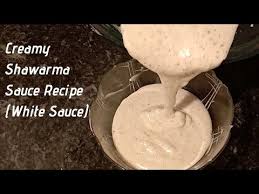Creamy Shawarma Sauce Recipe White Sauce 36th Episode Youtube Shawarma Sauce Sauce Recipes Chicken Shawarma Recipe