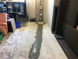 Maybe you would like to learn more about one of these? Doug Lacey S Basement Systems Basement Waterproofing Photo Album Basement Floor Drainage System In Sw Calgary Ab