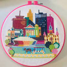 Original image copyright of meiklejohn graphics licensing (mgl). Fo Project Skyline Part 2 New Orleans Crossstitch