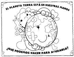 En el planeta hay zonas muy frías, como los polos y las proximidades, y también hay zonas muy cálidas, la franja central del ecuador. Imagenes Del Dia De La Tierra Para Colorear Colorear Imagenes