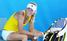 Join us to see caroline's latest 2018 schedule, her latest news, & most recent pics. Hd Wallpaper Laughing Caroline Wozniacki Women S Yellow Tank Top White Shorts And White Adidas Sun Visor Cap Outfit With Lawn Tennis Racket And Bag Wallpaper Flare