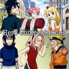 Fairy Tail And Naruto Oh My Gosh I Never Noticed That Lol Xd My Blog Fairy Tail Funny Fairy Tale Anime Anime Fairy