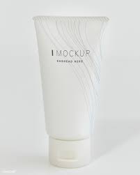 White Face Cream Tube Mockup Free Image By Rawpixel Com Jira Face Cream White Face Mockup