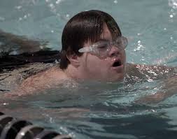 A special splash: Mighty Seals have a passion for swimming