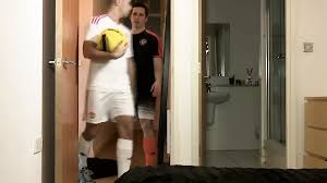 Cum 4 caliente después de la entrenamiento joder