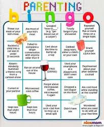 Parenting Bingo Because It S Been A While Since This Has Done The Rounds Bingo Funny Parenting Mom Humor