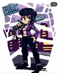 Bibi is an epic brawler who attacks with a baseball bat, hitting enemies in a close range arc. Bibi Brawl Stars Arte De Jogos Desenhos Aleatorios Fanart