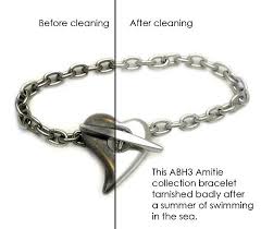 Find out how to remove tarnish from silver with this silver cleaning hack using tin foil. Shopping How To Clean Tarnished Sterling Silver Necklace With A Reserve Price Up To 62 Off