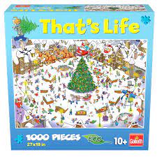 Seuss preschool puzzles 3 pack. Goliathgoliath That S Life 1000 Piece Puzzle The Christmas Dailymail