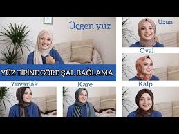 Yuz Tipine Gore Sal Baglama 6 Farkli Sal Modeli Youtube 2020 Sal Model Yuzler