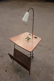 Side Table With Magazine Rack With Lamp Style Home And Campo Graffi For Sale At 1stdibs