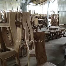 Stock Unfinished Wood Chair Telp Wa 62853 2777 3671 Email Info Suarwood Id Web W Unfinished Wood Chairs Wood Furniture Design Unfinished Wood Furniture