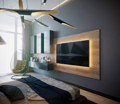 Aside from your sofa, ottoman and selection of tables, living room wall decor is one of the most crucial parts of your sitting room's interior design scheme. 35 Stylish Led Tv Wall Panel Designs For Your Living Room Bedroom Tv Wall Tv Room Design Living Room Tv Wall