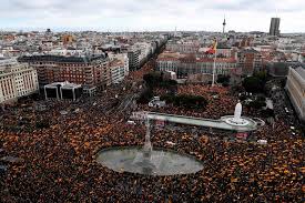 To connect with madrid, spain, join facebook today. Thousands Protest In Spain Against Catalonia Talks The New York Times