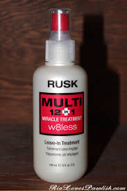 Ria Loves Pawlish Rusk Multi 12 In 1 Miracle Leave In Treatment