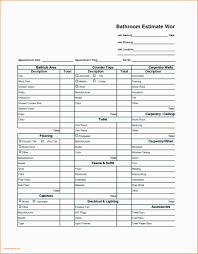 spreadsheet construction budget excel